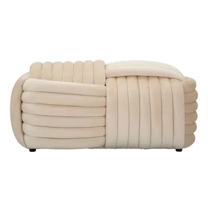 Lavice Softy se sametovým čalouněním