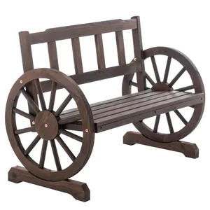 Lavička SABA TYP 1, hnědá