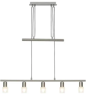 LEA LED Lustr na lanku 5xE14/4W/230V