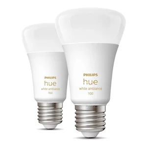LED chytré žárovky Philips Hue 2ks E27 11W White Ambiance