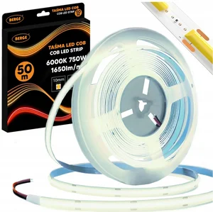 LED COB Neon páska 12V, 15W/m, 50m, studená bílá