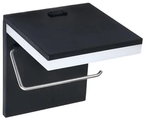 LED Držák na Toaletní Papír s USB a Studenou Bílou
