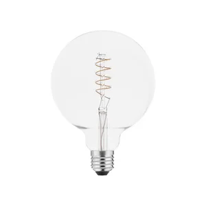 LED filamentová stmívatelná žárovka E27, 4 W, teplá bílá – GTV