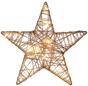 LED hvězda s teplým bílým osvětlením