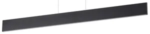 LED lustr na lanku DESK 32W černý