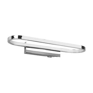 LED nástěnné svítidlo Gianni Trio 40 cm stříbrné