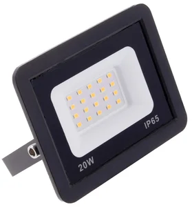 LED reflektor LEVE 20W studená bílá černá