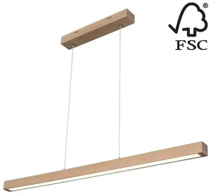 LED Stmívatelný lustr SMAL 28,5W na lanku