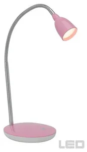 LED stolní lampa Anthony růžová