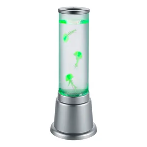 LED stolní lampa Jelly Trio stříbrná 36 cm