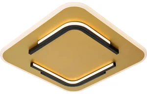 LED stropní svítidlo Andreas 30W zlaté