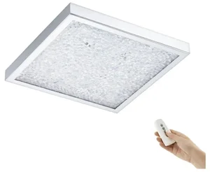 LED stropní svítidlo Cardito s barevným podsvícením
