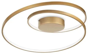 LED Stropní svítidlo OZ - 60 cm, zlaté, CRI 90