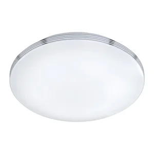 LED stropní svítidlo Trio, lesklý stříbrný, 35 cm