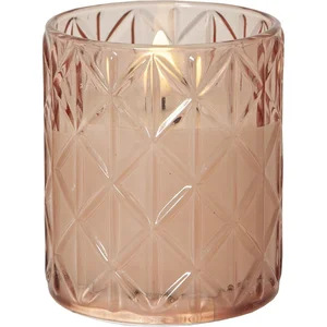 LED svíčka Flamme Romb na baterie, 10 cm