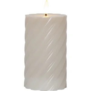 LED svíčka Star Trading Swirl 15 cm