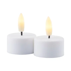 LED svíčky Sille Rechargeable Sirius – sada 2 ks, výška 2 cm