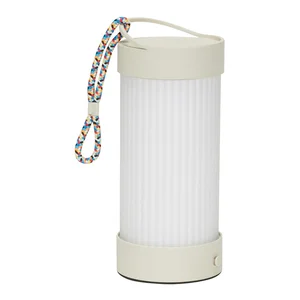 LED venkovní svítidlo USB Camp Hübsch Ø9 cm, stmívatelné