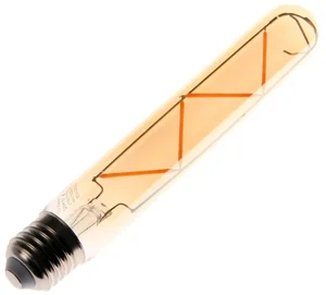 LED žárovka E27 Filament 185mm teplá bílá