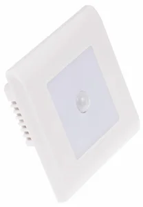 LED zásuvné světlo T-LED s PIR senzorem - Bílé