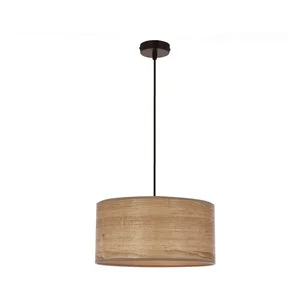 Legno závěsné svítidlo s ratanovým stínidlem, průměr 30 cm