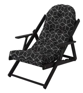 Lehátko BORNEO z borovice, antracit