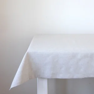 Lenový ubrus přírodní 140 x 220 cm