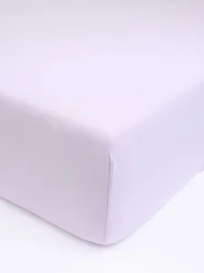 Lila jersey prostěradlo s elastanem 140x200 cm
