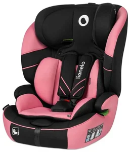 Lionelo LEVI ONE i-Size Autosedačka 76-150 cm Černá/Růžová