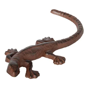 Litinová ještěrka dekorace Esschert Design 22,5 cm