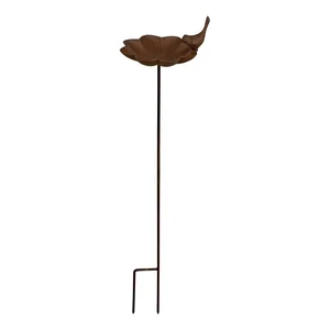 Litinové pítko pro ptáčky s zápichem 91 cm