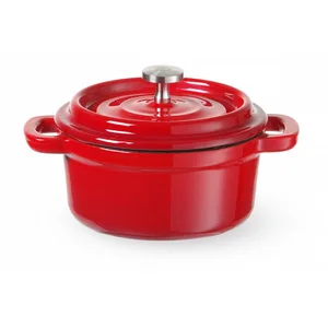 Litinový hrnec s pokličkou 270 ml na indukci