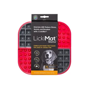 Lízací podložka Slomo Red – LickiMat