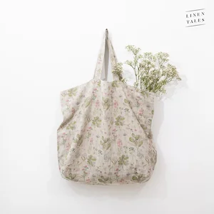 Lněná nákupní taška Linen Tales