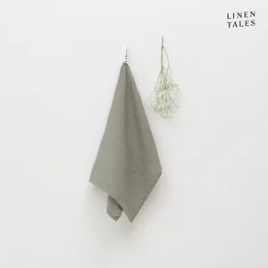 Lněná utěrka Khaki 45x65 cm