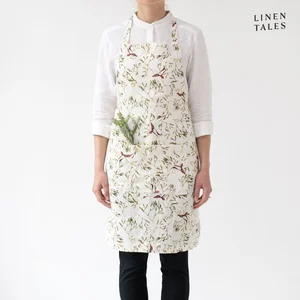 Lněná vánoční zástěra Linen Tales