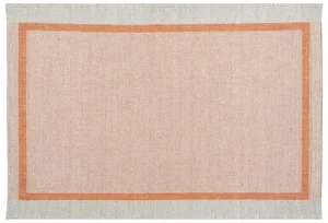 Lněné prostírání Laina 46x32 cm oranžové