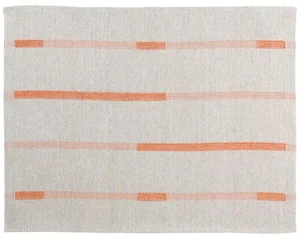 Lněné prostírání Linnea 46x32 cm, oranžový len
