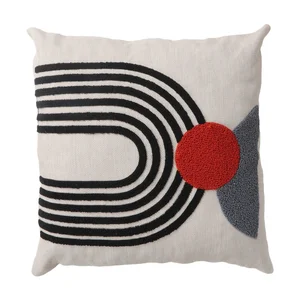 Lněný polštář 43×43 cm Late – Mioli Decor