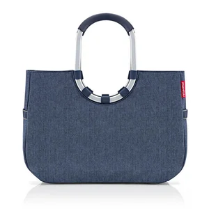 Loopshopper L Herringbone tmavě modrá