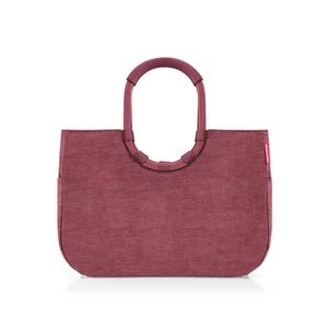 Loopshopper L Twist maroon – nákupní taška Reisenthel