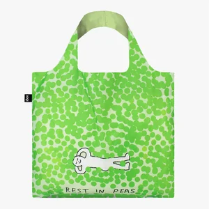 LOQI CONSTANT BAGEL Rest in Peas – skládací taška