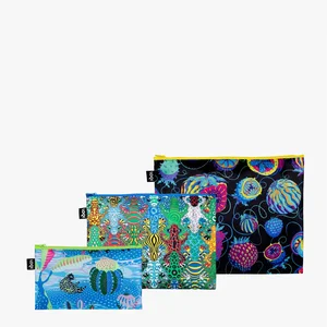 LOQI Kapsičky na zip 3 ks Sam Wilde Bounty, Equi-, Quandary