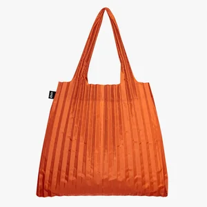 LOQI Pleated Orange – skládací taška přes rameno