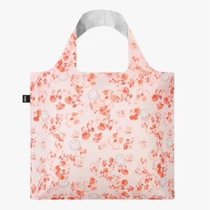 LOQI SMILEY Blossom – skládací taška