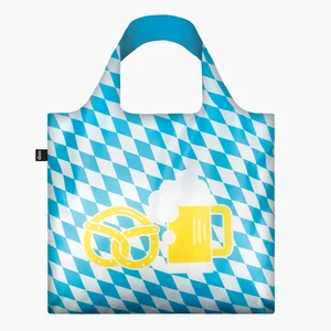 LOQI Travel Pretzel – skládací nákupní taška