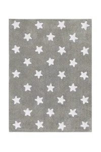 Lorena Canals Stars – ručně tkaný kusový koberec 120×160 cm, bílošedý