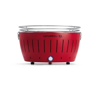 LotusGrill XL červený – bezkouřový gril