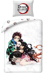 Ložní povlečení Demon Slayer Tanjiro a Nezuko 100% bavlna