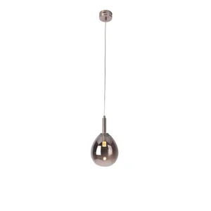 Lukka LED závěsné svítidlo s skleněným stínidlem